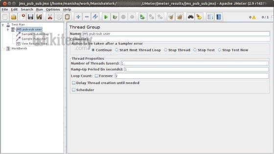  threadgroup users in jms